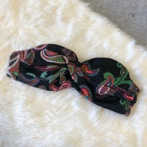 Victoria’s Secret paisley swim top sz.32A